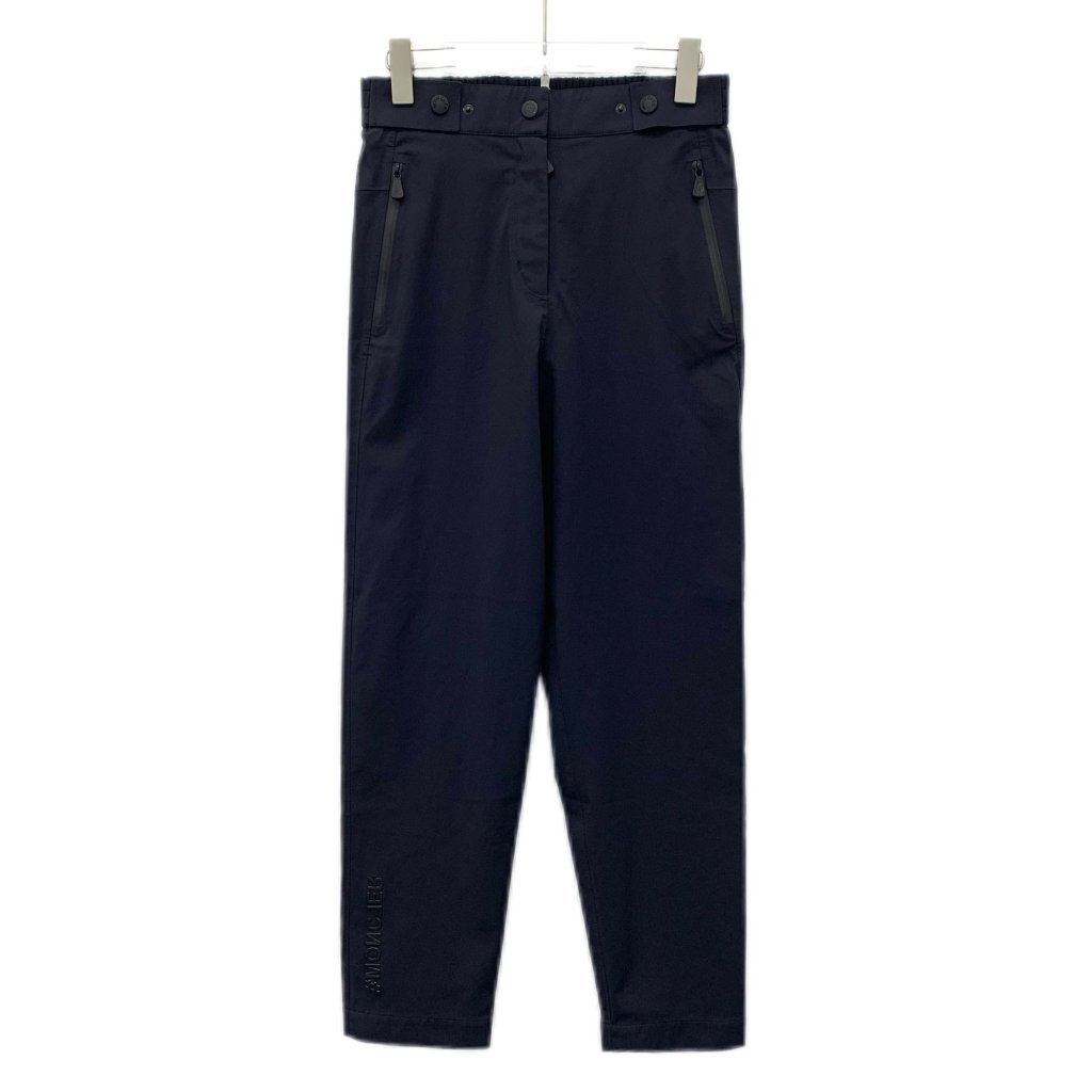 Cm0212 Moncler Grenoble Technical Ski Pants With Zippered Pockets & Adjustable W